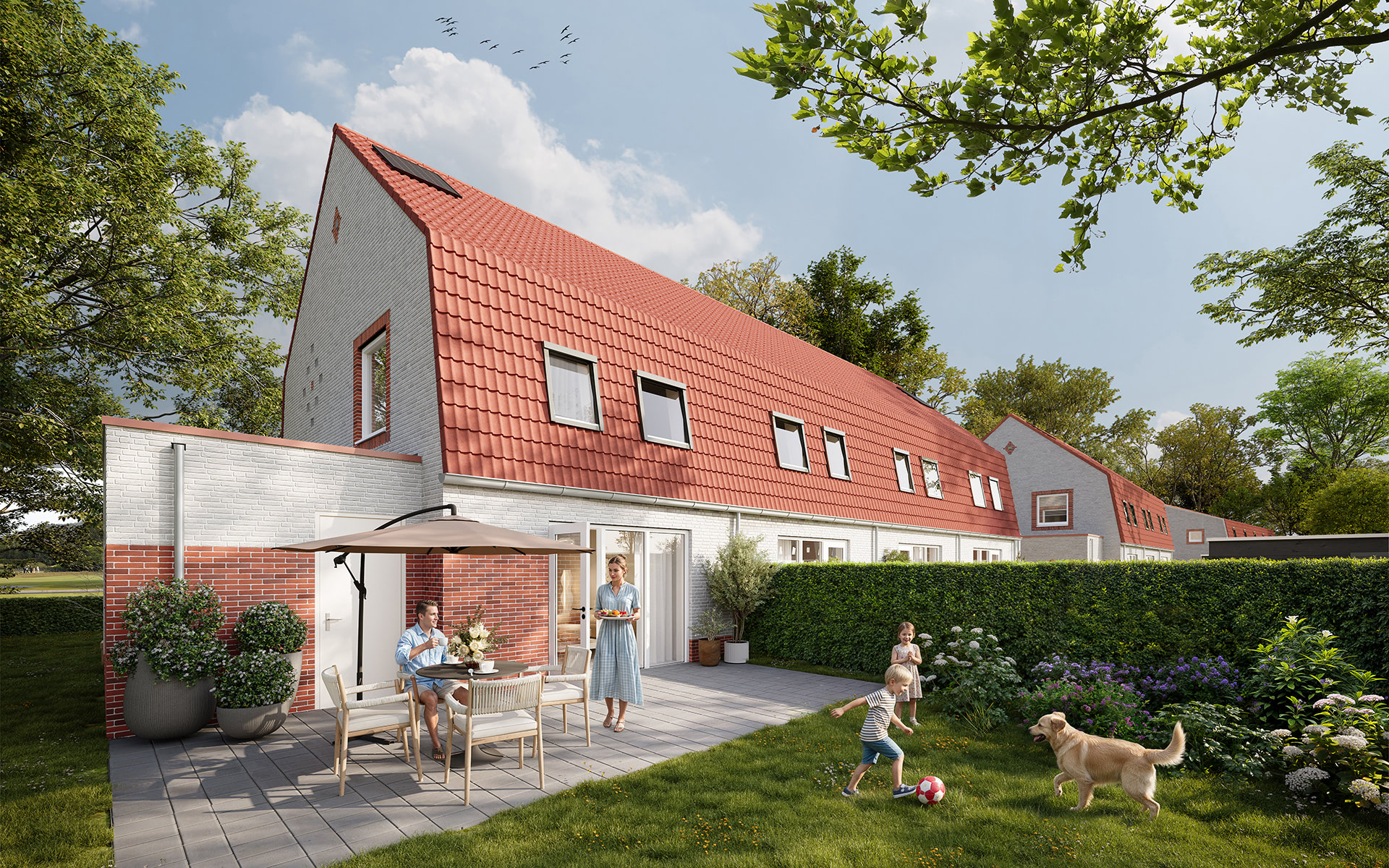 Blok 1 - Tuinimpressie