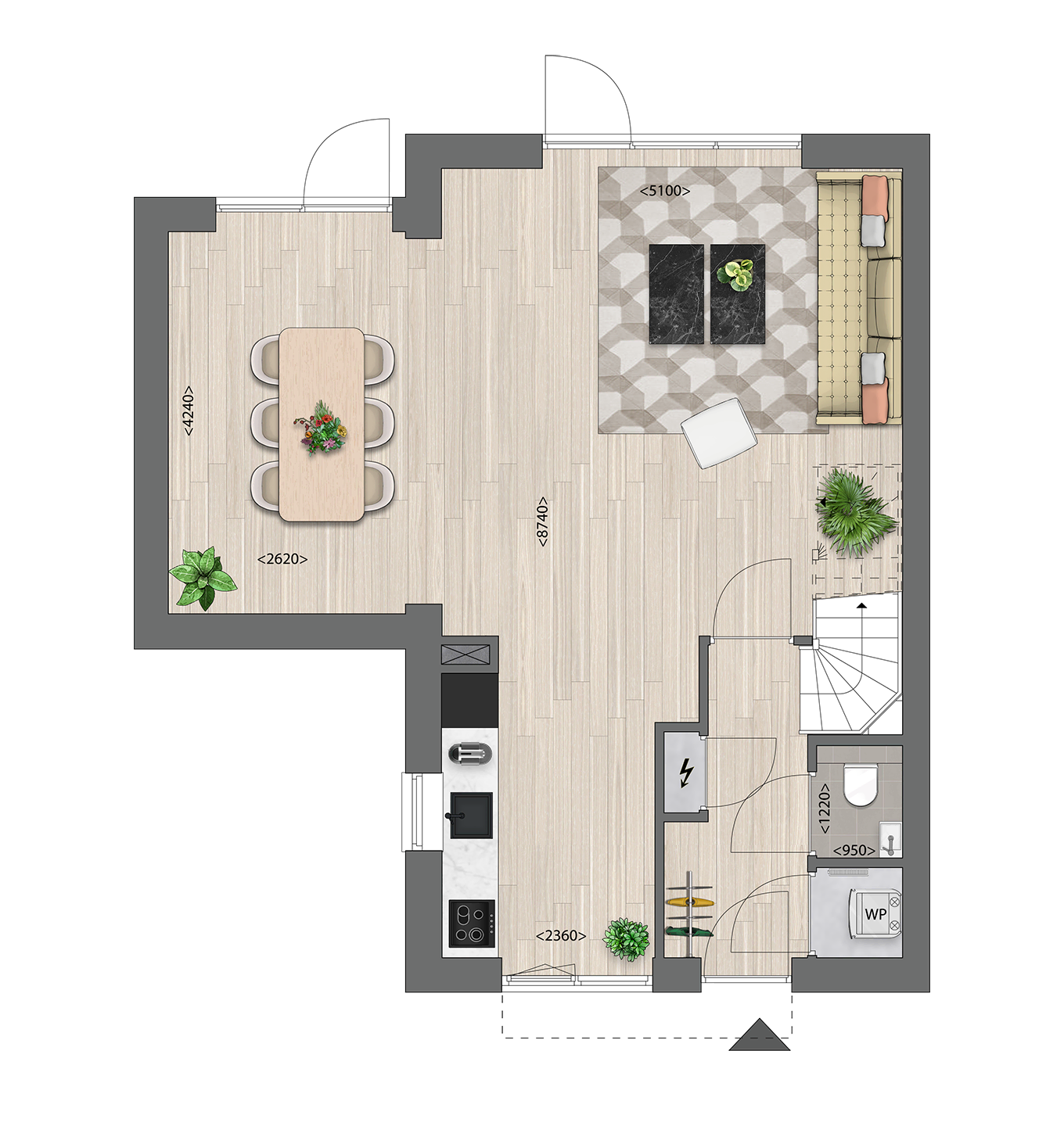 Begane grond (optie)